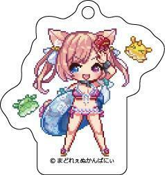 "Midnight Girls R" Acrylic Keychain Shuka Maribel メイン画像