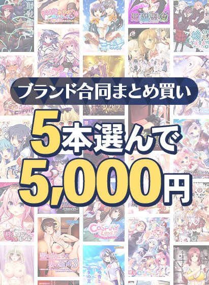 【まとめ買い】1，900作品以上から5本選んで5，000円！冬のブランド合同セット