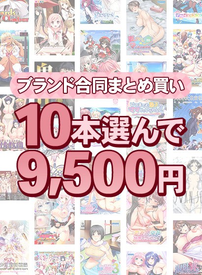 【まとめ買い】1，300作品以上から10本選んで9，500円！秋のブランド合同まとめ買い